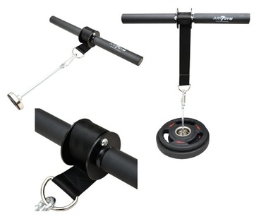 WRIST ROLLER DRĄŻEK ĆWICZEŃ PRZEDRAMION JUST7GYM