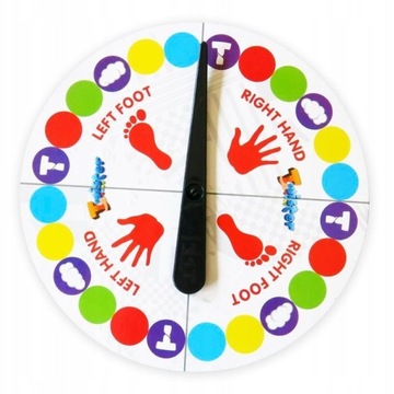 ТВИСТЕР НАСТОЛЬНАЯ ИГРА СЕМЕЙНАЯ АРКАДА СОЦИАЛЬНАЯ БОЛЬШАЯ ВЕЧЕРИНКА КОВРИК