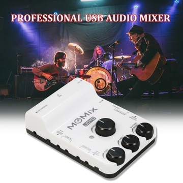 JOYO MOMIX USB Audio Interface Mixer Portable