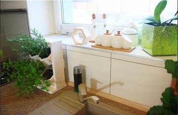 Деревянная подставка для цветов, вертикальный гербарий, стоячая трава на 6 сосновых горшков.