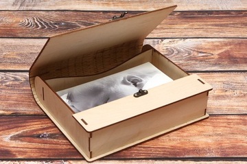 ИНДИВИДУАЛЬНАЯ деревянная фотокоробка 13х18.