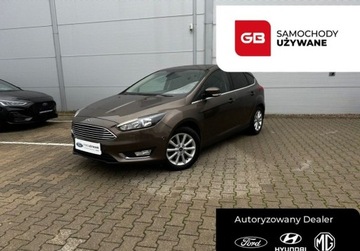Ford Focus III Sedan Facelifting 1.5 EcoBoost 150KM 2018 Ford Focus 1.5 EcoBoost Titanium Navi Winter 150KM Salon PL 1.5 Benzyna