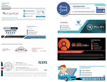 Редактируемый HTML-дизайн нижнего колонтитула Outlook Thunderbird