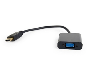 Adapter Konwerter Przejściówka z HDMI do VGA DSub