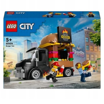 LEGO CITY CIĘŻARÓWKA Z BUDKĄ HAMBURGERA 60404