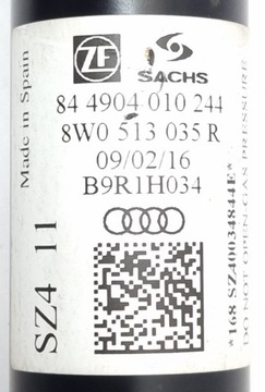 TLUMIČ ZADNÍ AUDI A4 8W B9 SEDAN S-LINE 8W0513035R