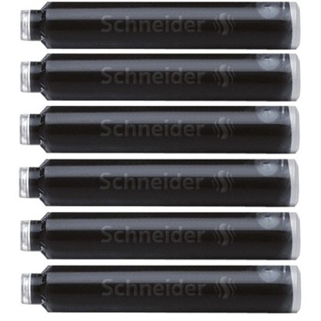 КАРТРИДЖИ ДЛЯ ПЕРЬЕВОЙ РУЧКИ SCHNEIDER, ЧЕРНЫЕ