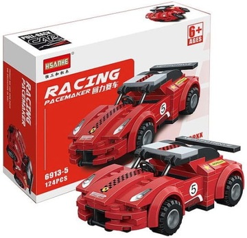 БЛОКИ МОДЕЛЬ РАЛЛИНЫЙ АВТОМОБИЛЬ FORMULA 1 124 EL CAR