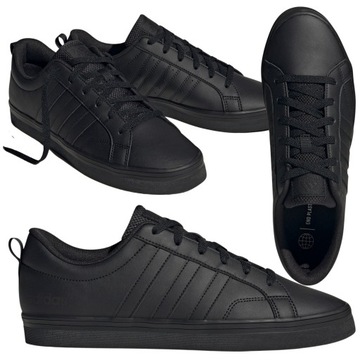 BUTY MĘSKIE ADIDAS VS PACE TRAMPKI SPORTOWE CZARNE 43 1/3