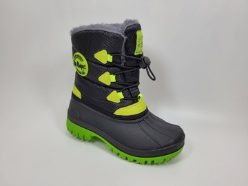 Śniegowce dziecięce ocieplane LEE COOPER LCJ-21-44-0519K czarne 30