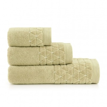 ZWOLTEX ZESTAW 3 RĘCZNIKÓW W PUDEŁKU OSCAR JASNY BEŻ