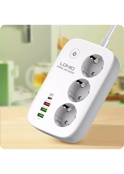 Светодиодный удлинитель SMART WiFi USB TUYA QC3.0 PD