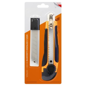 НОЖ ДЛЯ ОБОЕЙ НОЖ ДЛЯ ОБОЙНЫХ, СЛОМАННЫЙ, ВЫДВИЖНОЙ, ВЫДВИЖНЫЙ, 18 ММ, 5 ВСТАВОК