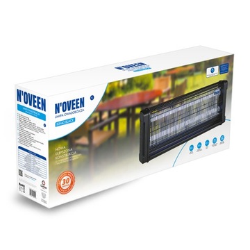 УФ ИНСЕКТИЦИДНАЯ ЛАМПА ДЛЯ КОМАРОВ FIES IKN40 180м2 40Вт