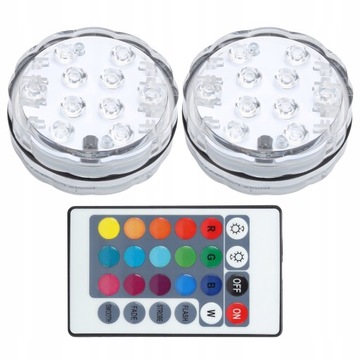 2X OŚWIETLENIE BASENU PODWODNE BASENOWE LED SPA