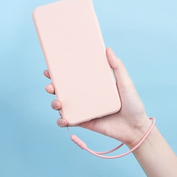 Silikonowa smycz na telefon z zawieszką na nadgarstek 8 szt