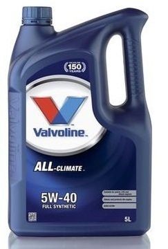 VAL 872281 OLEJ VALVOLINE ALL CLIMATE 5W40 5L A