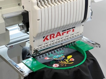 KRAFT KF-CT1501H ВЫШИВАЛЬНАЯ МАШИНА 1 ГОЛОВКА 15 ЦВЕТОВ.