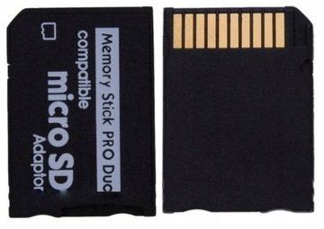 Карта Kingston на 64 ГБ + адаптер MS PRO DUO для PSP