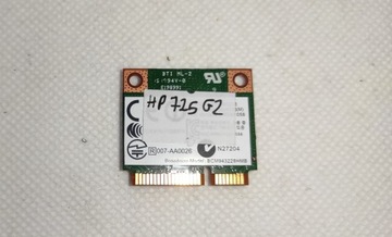 Karta Wi-Fi Broadcom BCM943228HMB do HP 725 G2