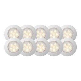 Lampa LED 10szt MEGA IP67 ogrodowa taras schody pu