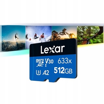КАРТА ПАМЯТИ LEXAR 128 ГБ micro SD 100 МБ/с A1 V10