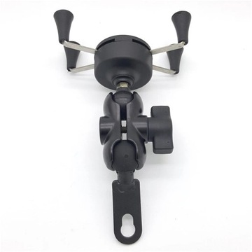 ДЕРЖАТЕЛЬ ДЛЯ МОТОЦИКЛА ДЛЯ ТЕЛЕФОНА, СКУТЕРА, МОТОРА, МЕТАЛЛИЧЕСКОЕ КРЕПЛЕНИЕ, СТАБИЛЬНЫЙ