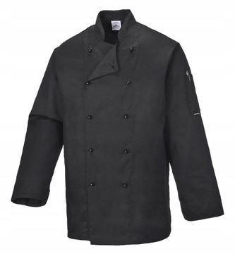 Bluza kucharska, kitel SOMERSET czarny r. XL