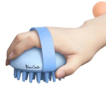 МАССАЖНАЯ ЩЕТКА ДЛЯ МЫТЬЯ ВОЛОС, ГОЛОВЫ И ТЕЛА