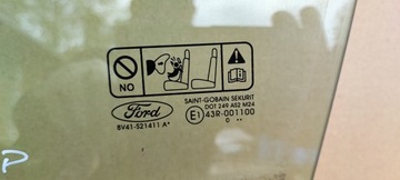 FORD KUGA MK1 SKLO (OKNO) BOČNÍ LEVÝ PŘEDNÍ 10R