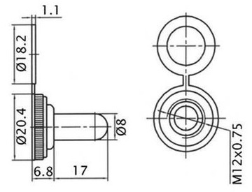 Крышка WPC02 для KN3B/Dxxx, KN3B/D-WPC02