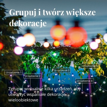 Стартовый комплект светодиодов Twinkly Festoon Lights 20 RGB