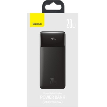 Power Bank 20Вт 20000мАч, Baseus, PD, QC