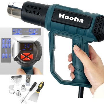 Opalarka Elektryczna Dmuchawa z LCD 2000W 2 TRYBY