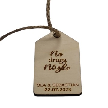 Вешалки для бутылок из фанеры для водки, 40 шт, микс