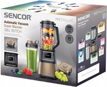 Вакуумный блендер Sencor 1500W Gold
