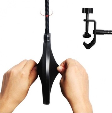 MIKROFON DO KOMPUTERA POJEMNOŚĆIOWY USB + RAMIE BIURKOWE POP FILTR