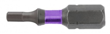Końcówka wkrętakowa udarowa imbus HEX H4 1szt