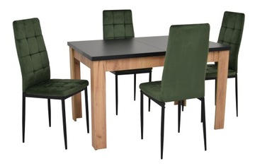 ROZKŁADANY stół craft 4x krzesło do SALONU kuchni