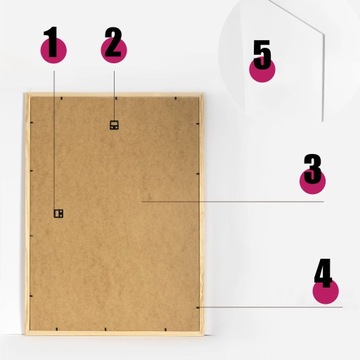 Деревянная рамка А4, фоторамка, диплом, 21x30 см, алмазная вышивка, КАЧЕСТВО