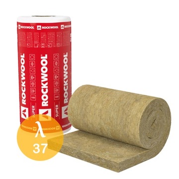 Wełna mineralna Rockwool TOPROCK SUPER 10cm, 100mm