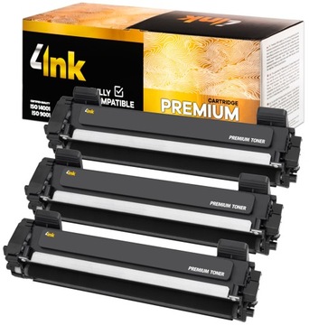 3x TONER XL DO BROTHER HL-1110E HL-1112E HL-1210WE DCP-1510E DCP-1610WE