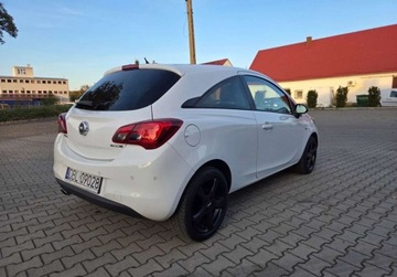 Opel Corsa E Hatchback 3d 1.4 Twinport 90KM 2015 Opel Corsa 1.4 KlimatyzacjaPDCPod.Fotele i KierownicaKomputerPo Serwisie, zdjęcie 3