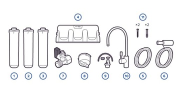ФИЛЬТР ДЛЯ ВОДЫ ПОД МАКОВИНОЙ АКВАФОР ЭКО Н ПРО + БЕСПЛАТНЫЙ ТАЙМЕР