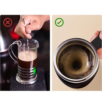 ЭЛЕКТРИЧЕСКАЯ АВТОМАТИЧЕСКАЯ КРУЖКА ДЛЯ СМЕШИВАНИЯ ЛЕНИВОЕ СМЕШИВАНИЕ 400 МЛ