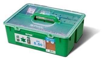 SPAX 5x60 террасный шуруп НАБОР из 850 штук старое золото