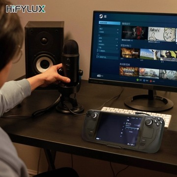 Штатив-подставка 2 в 1 + держатель Powerbank HIFYLUX — STEAMDECK (ST-BF27)