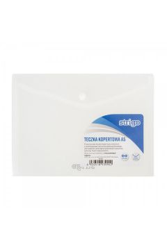 Teczka kopertowa PP A5 pozioma transparentna SZ-64888