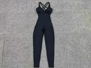 Gym Fitness Overalls Woman Sportswear Push Up Spor