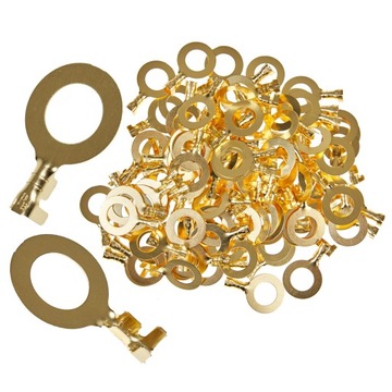 KONEKTOR OCZKOWY 10,2MM M10 KONEKTORY KABEL 100SZT